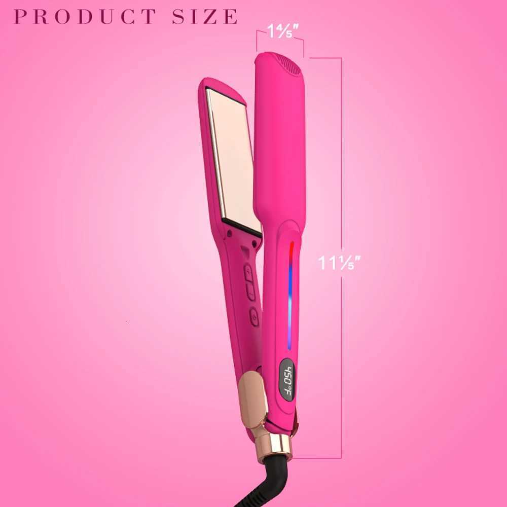 Factory Direct Supply Hot Selling Personal Care Beauty Appliances MCH LCD Display Infrared Hair StraightenerT251129