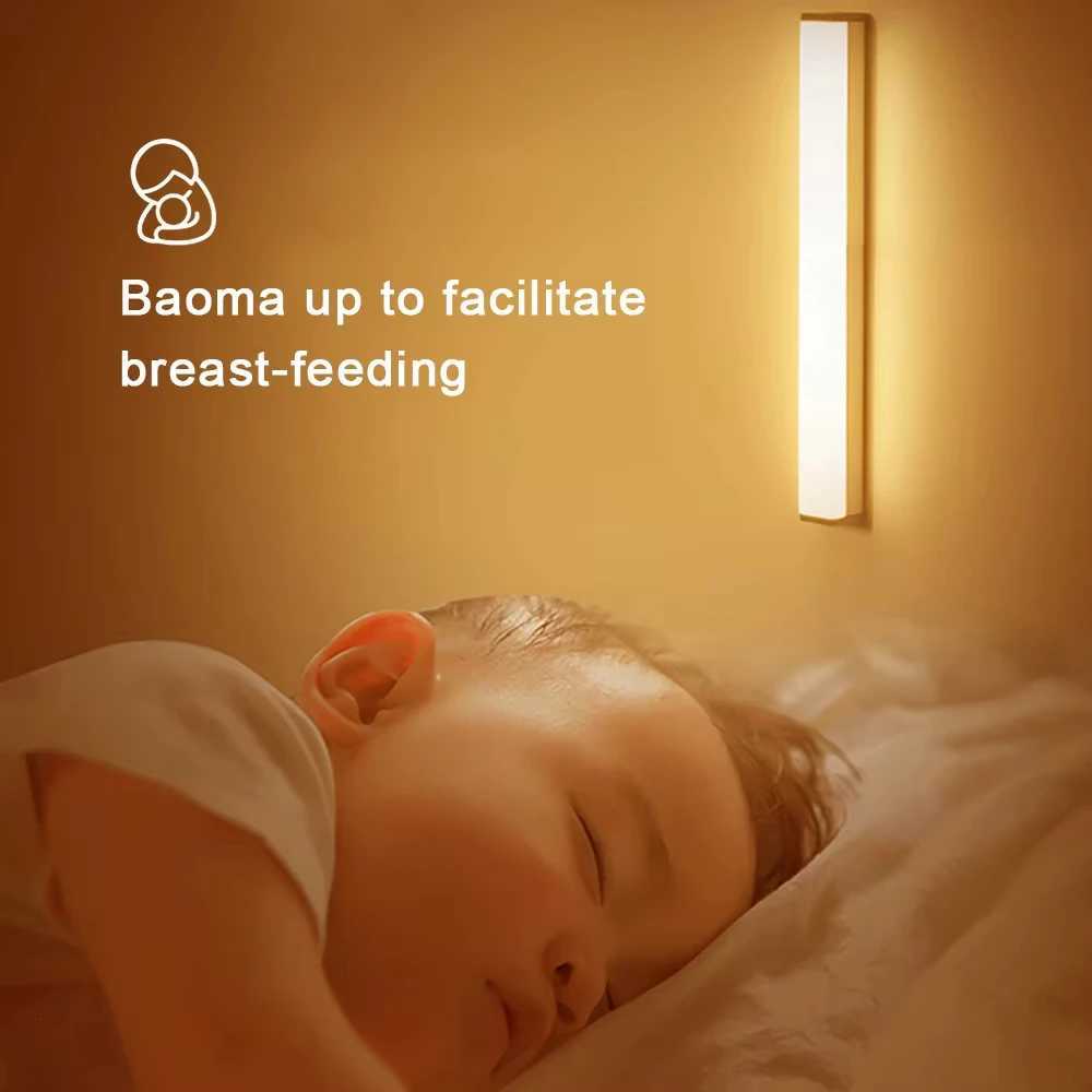 10 LEDs PIR Motion Sensor Wireless LED Night Lights LED Under Cabinet Light For Staircase Closet Aisle Decorative Night Lamp M251129