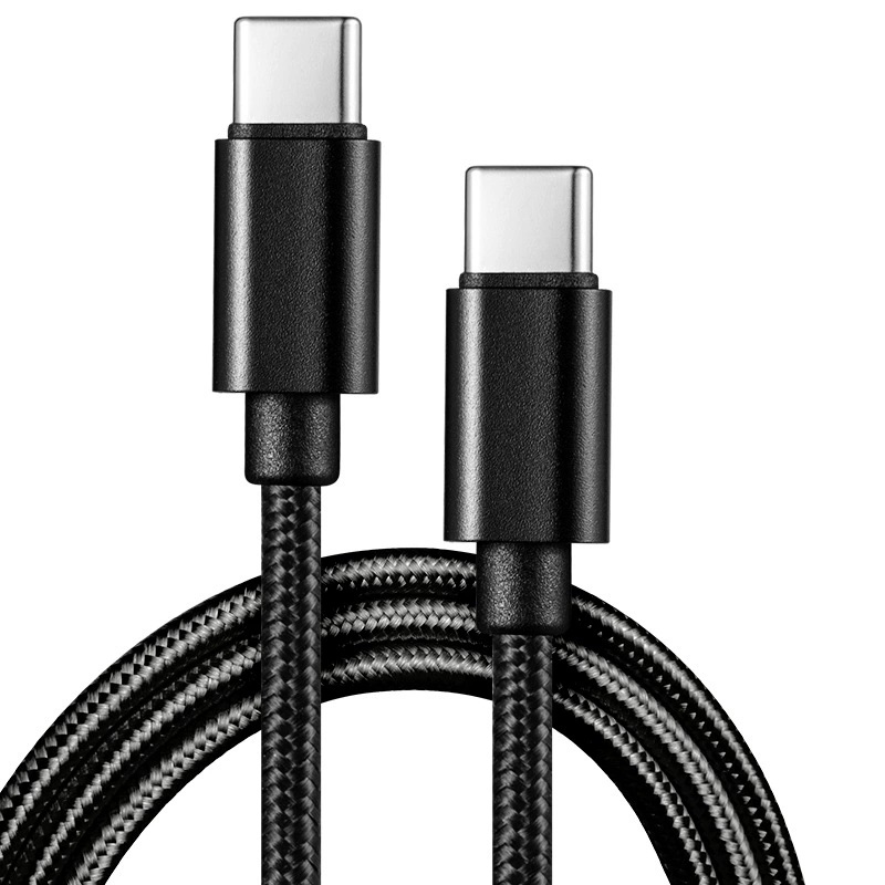 1M 2Ft 2M 6Ft 3M 10Ft USB To Type C Nylon Braided Data Cable Suitable For iPhone 16 15 Plus Pro Max Android Samsung C to C Fast Charging Cable USB Dev