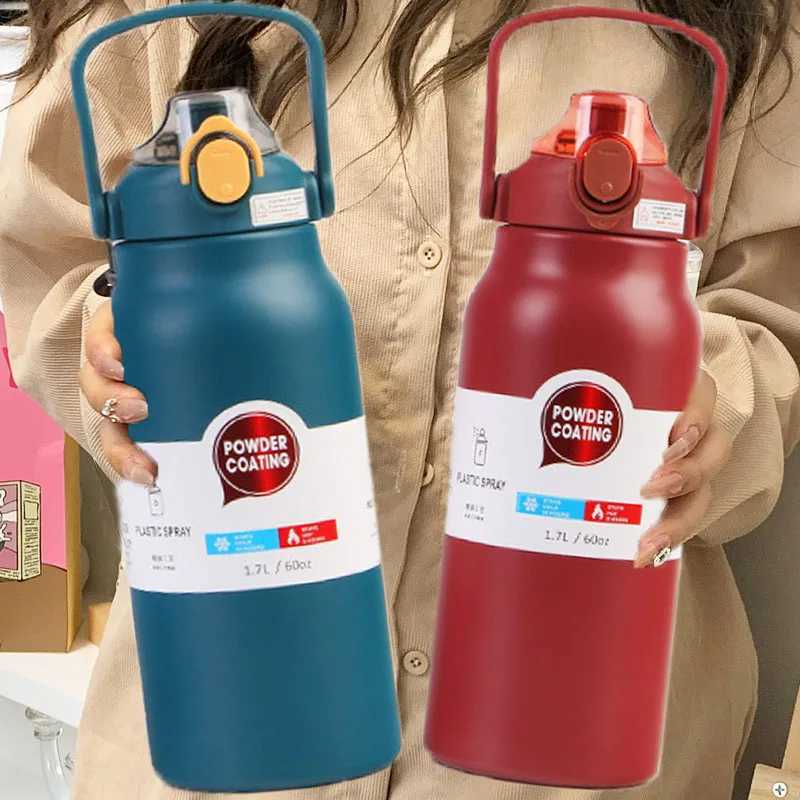 13L/17L Large Capacity Bottle Stainless Steel Thermal Thermo Water Portable Vacuum Mug Thermos Insulated Cup Tumbler S251128 W260226