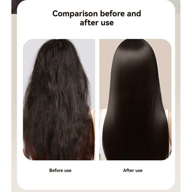 TODAY-BUYPortable Cordless Negative Hot Comb Mini Straightening Brush Hair Straightener For WomenT251129