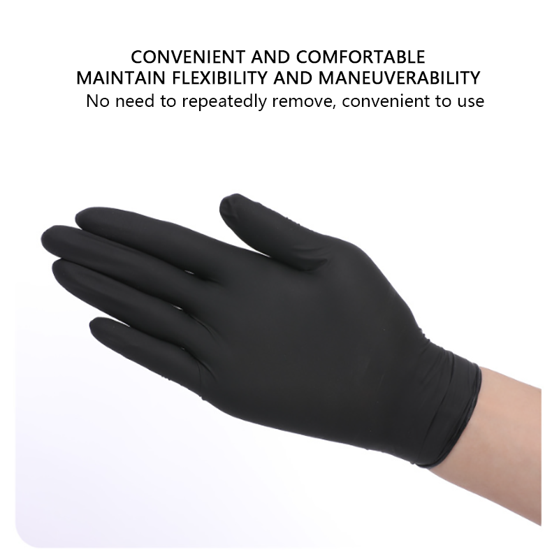 Disposable gloves PVC household protection, transparent labor protection, food grade transparent powder free rubber gloves for catering and kitchen