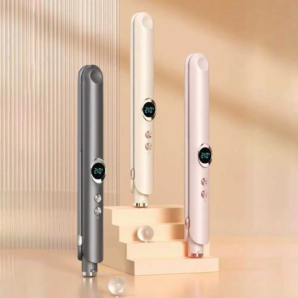 Ceramic Plates Negative Ion Straightener Quick Heating Damage Free Straightening Board Clamp Dual UseT251129
