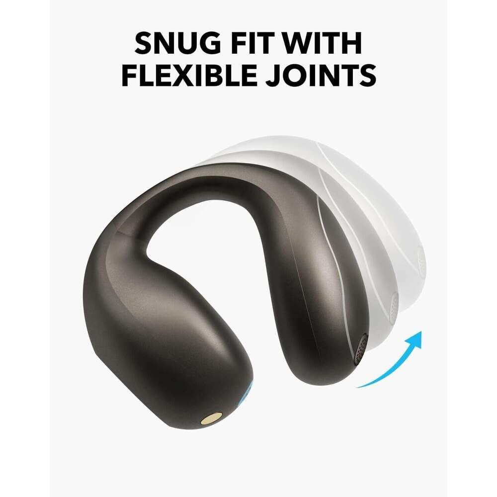 Soundcore C40i open ear clip on headphones with 3D sound suitable for outdoor sports