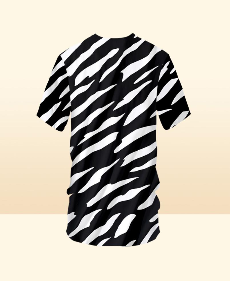 New 3D The Zebra Stripes Man O Neck Tshirt Printed Mens Gothic Tee Shirt Unisex Tshirt Recommend16549514