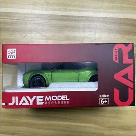 122 Dodge Challenger Redeye Hellcat Super Muscle Sports Car Alloy Metal Diecast Car Model Sound Light Collection Hobbies Gift J251129