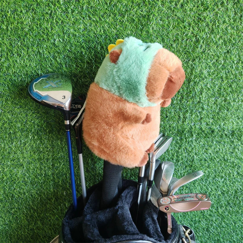 Plush Golf Capybara Driver Headcovers 460cc Head Cover Large Stock Drop 251129