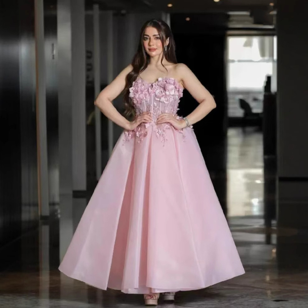 2025 New Elegant and Graceful Performance Puffy Tulle Evening Host Colorful Tulle Ball Gown 240822