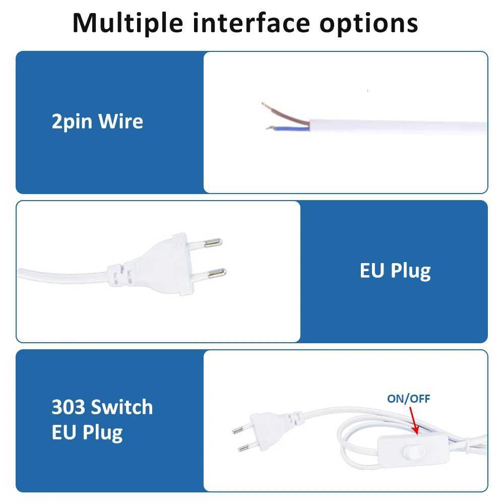 AC 220V 230V 2835 LED Strip Light Waterproof IP67 120LEDs/m Flexible Tape Lamp Warm Cold White 1M 2M 3M 5M 10M 20M Home Lighting M251129