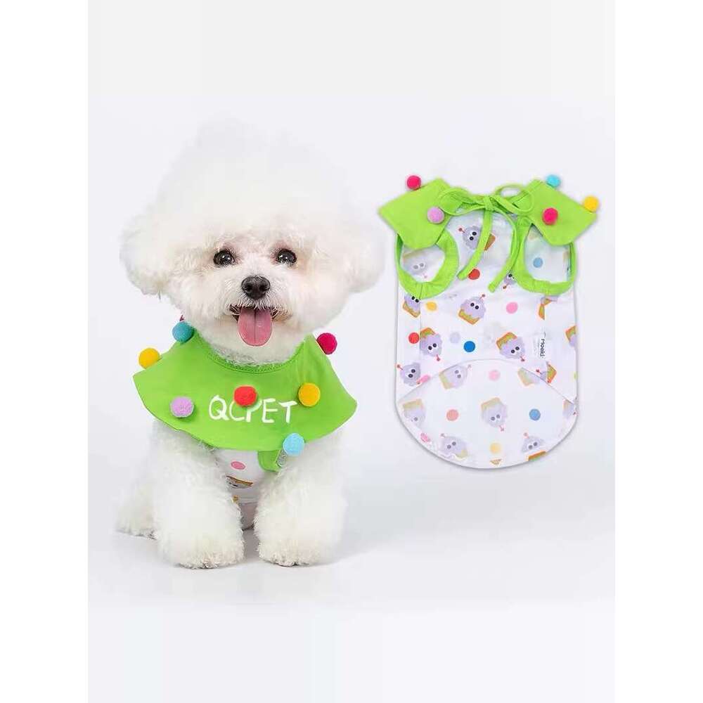 Dog Clothes Spring Thin Pet Small Dogs Bichon Schnauzer Teddy French Bulldog 2025 New Style Vest Breathable