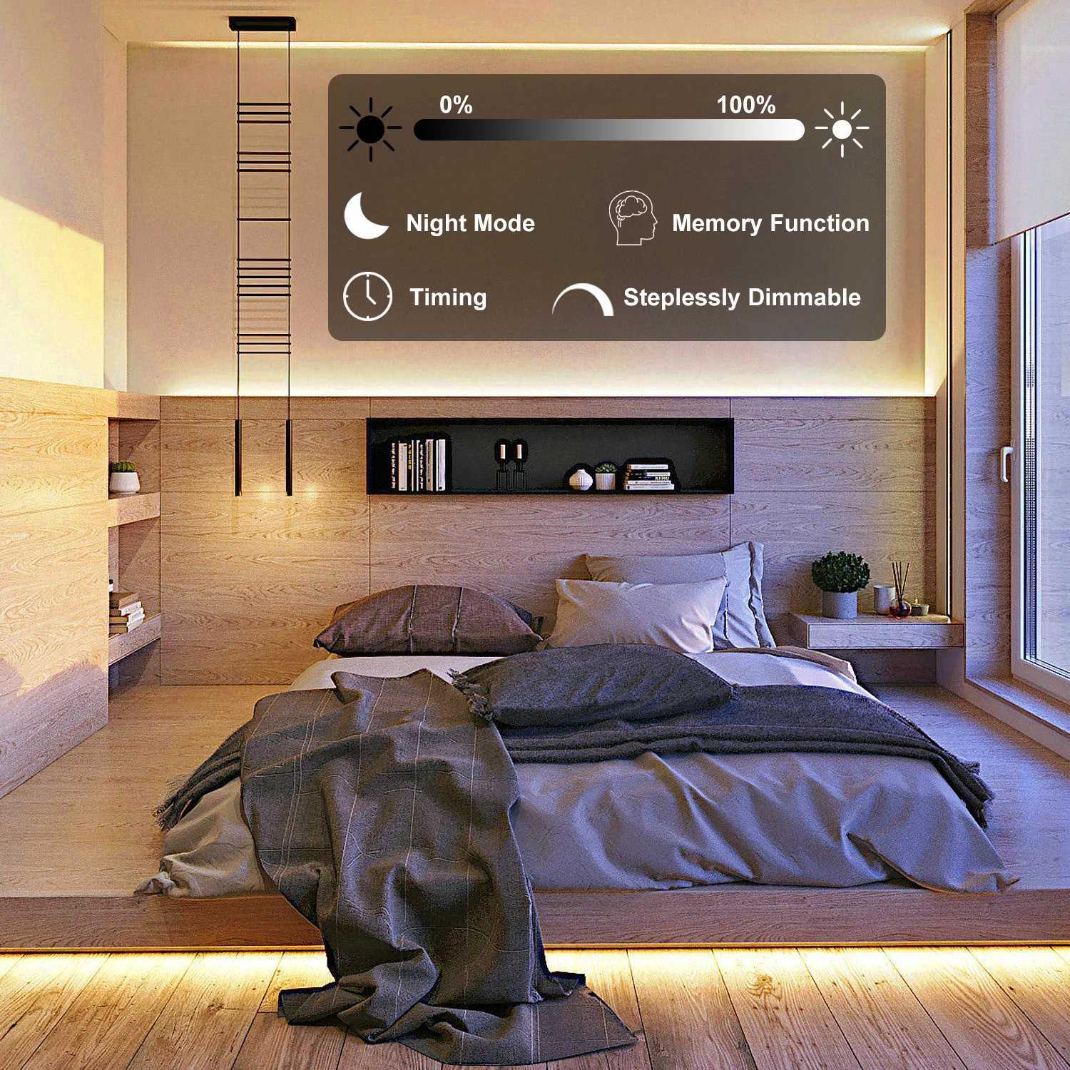 COB LED Strip Light 480leds/m Linear Dimmable High Brightness Flexible Warm/Naturel/Cool White 24V 8mm COB Lamp RA90 Decor room M251129