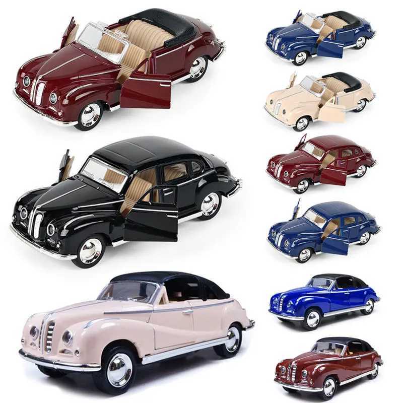 132 Alloy Classic Car Model Childrens Toy Car Ornaments Pull-Back Car Model Boy Toy Die-Cast Educational Toy J251129
