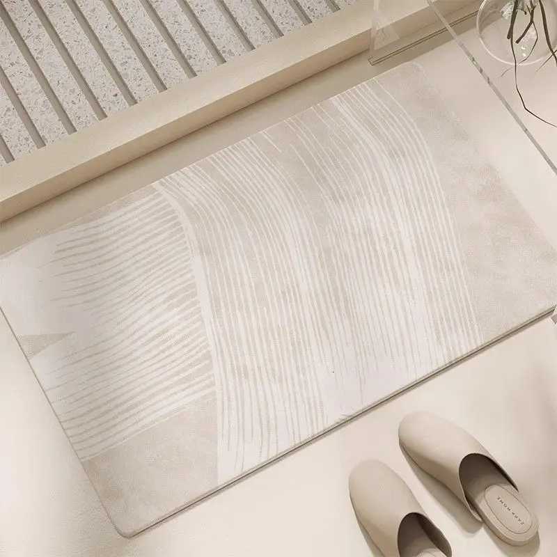Bathro floor mat toilet soft diat d absorbent mat toilet toilet door non-slip foot mat H251129
