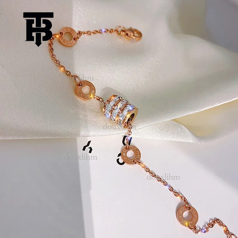 TB BHULAMTE Designer Fashion Small Waist Bracelet Luxury Niche Women's High End Sense Simple Jewelry Best Friends Exquisite Forest Series Handmad