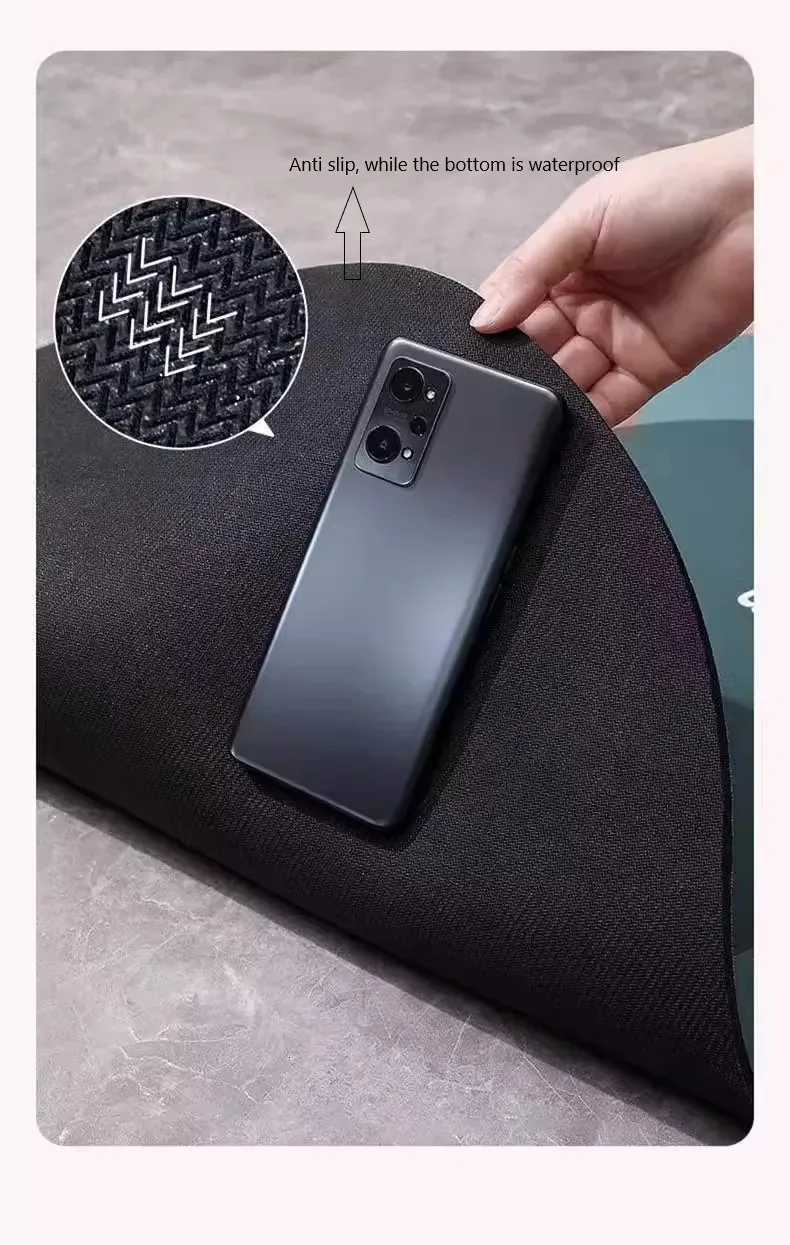 Modern simple flower diat d floor mat bathro toilet door water absorption non-slip foot mat quick drying door mat H251129