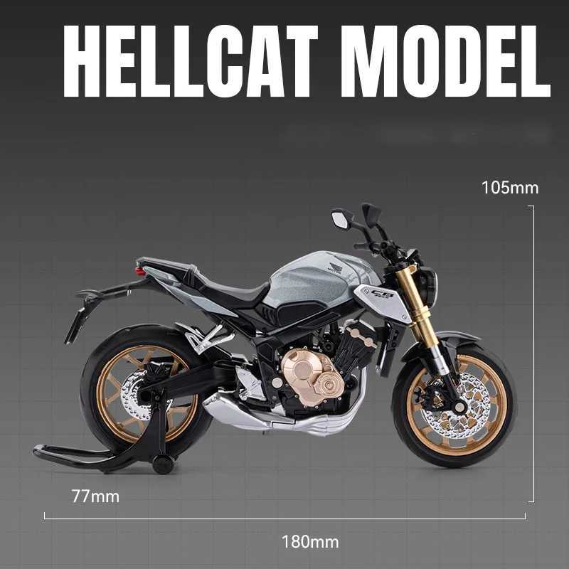 112 CB650R E-Clutch Alloy Die Cast Motorcycle Model Vehicle Collection Sound and Light Off Road Autocycle Toys Car J251129