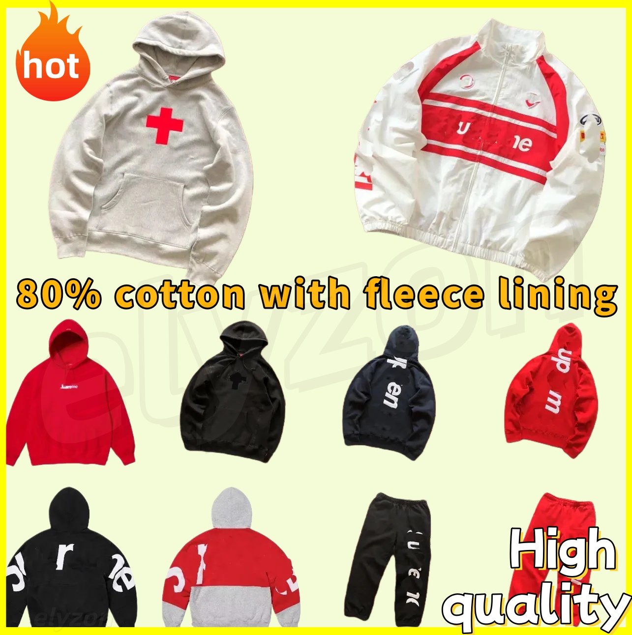 supremely hoodies mens designer hoodie fashion hoodies high quality mens hoodie letter print designer jumper luxury mens jumper high Street designer sweatshirt