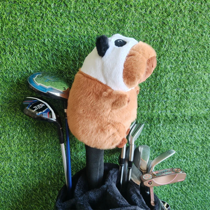 Plush Golf Capybara Driver Headcovers 460cc Head Cover Large Stock Drop 251129