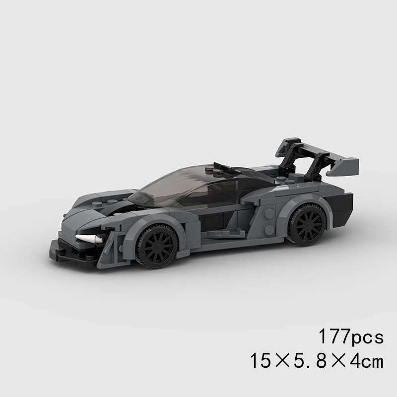 MOC Speed Car DT3 GT500 GTR Racing Technical Vehicle Model Building Block Super Race rally sports brick Christmas Gift Toy City J251129