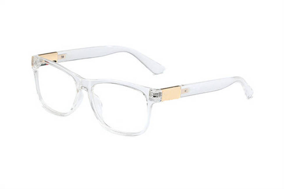 Designer SunglassesWomen eyeglasses frame Vintage Metal Shades Classic Lady Luxury Eyewear Optional Letter Transparent glass Beach Glasses