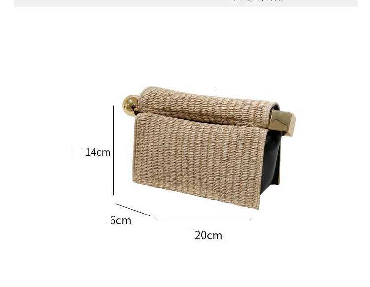 Fashion Women Evening Clutch Bag Party Gold Metal Rolled Day Clutches Purse PU Leather Luxury Designer Handbag Female K251129