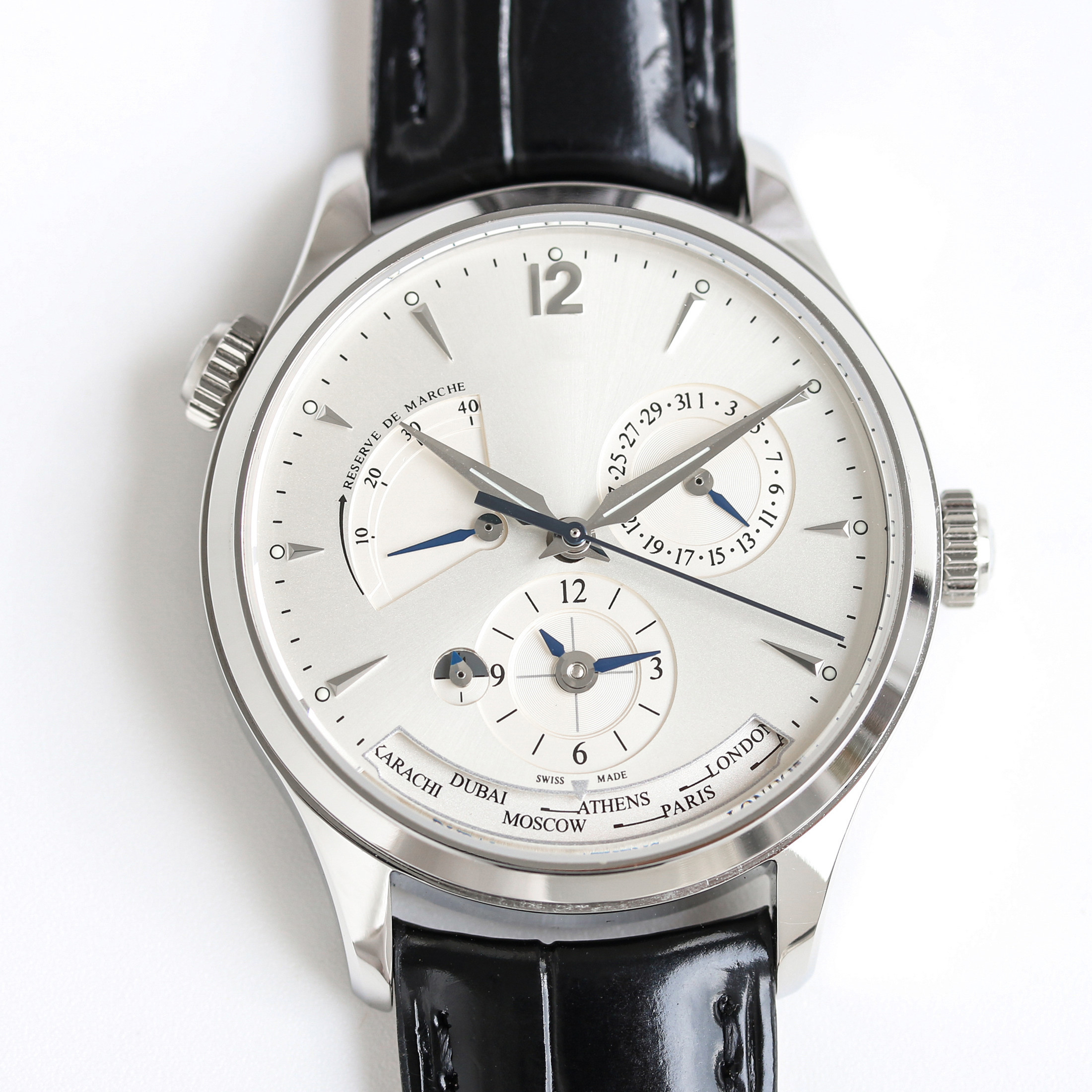 Master Control 1428421 AAAAA 5A Quality 1 to 1 SuperClone 9f Factory 39mm Men Watches Automatic Mechanical Miyoat 9100 Modify cal939 Movement