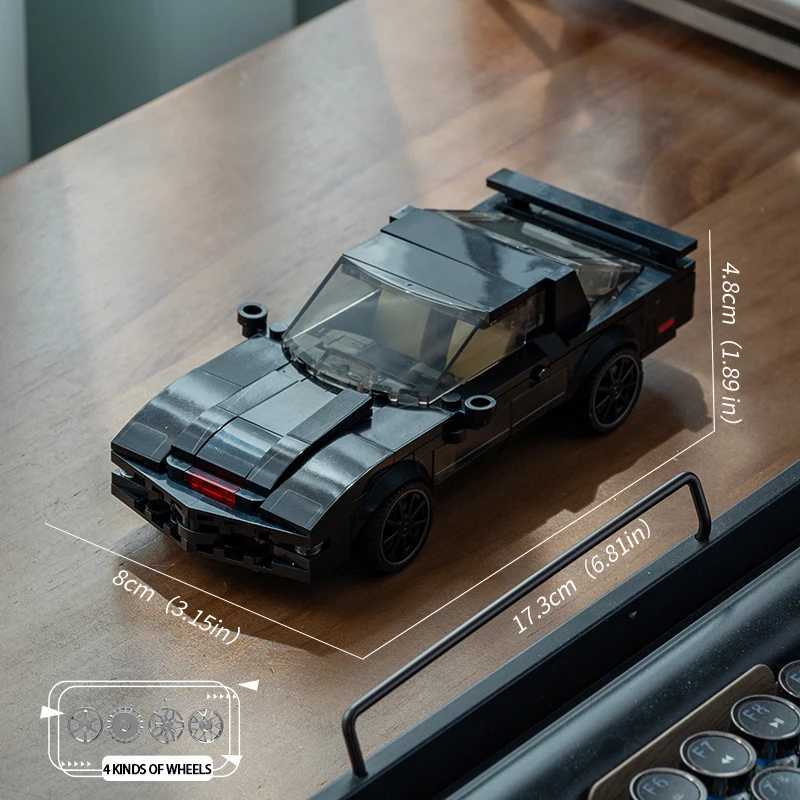 Super Sport Car Building Model City JDM Classic Racing Vehicle Building Blocks 124 Super Racers Bricks Gifts for Boys Adult J251129