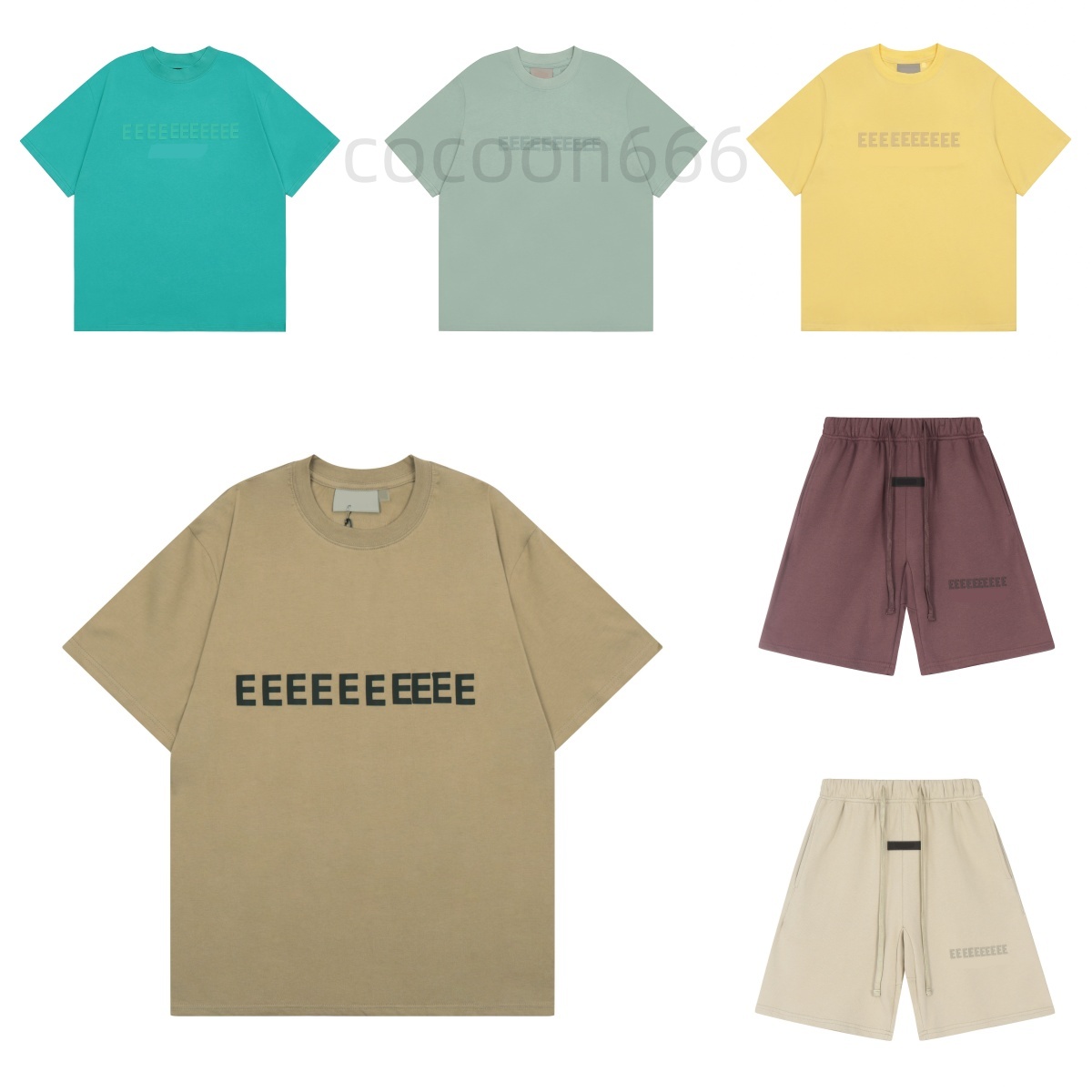 Designer Mens T-shirt Glued Letter Pattern Short Sleeve Leisure Loose Womens T-Shirt High Street Couple Clothing S-XL