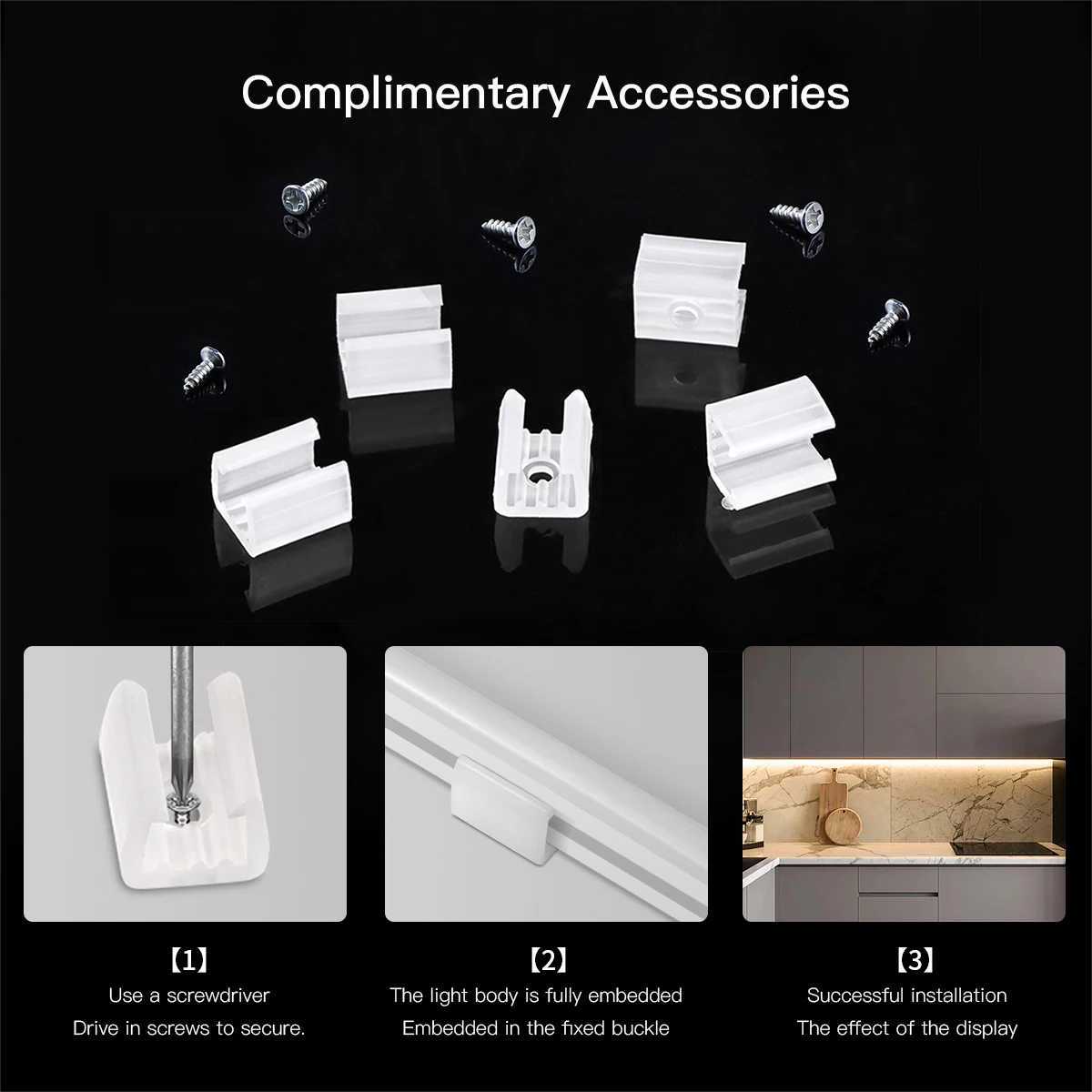 5V USB Tuya Smart Home WiFi Neon LED Strip 1M 2M 3M 5M White/Warm White Dimmable LED Strip Light Work With Alexa Google Home M251129