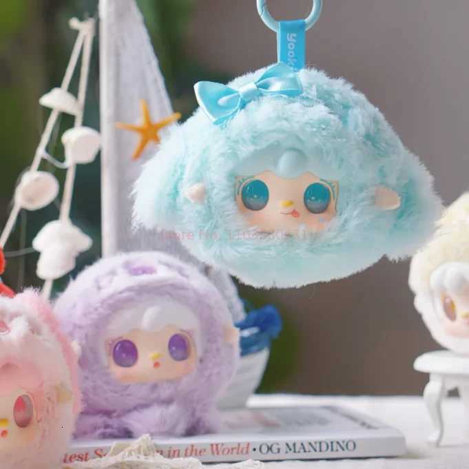 New Yooki V6 Genuine Blind Box Mini Ocean Baby Series Vinyl Pendant Doll Yooki Bag Pendant Mystery Box Collect Toy Birthday Gift Y251129