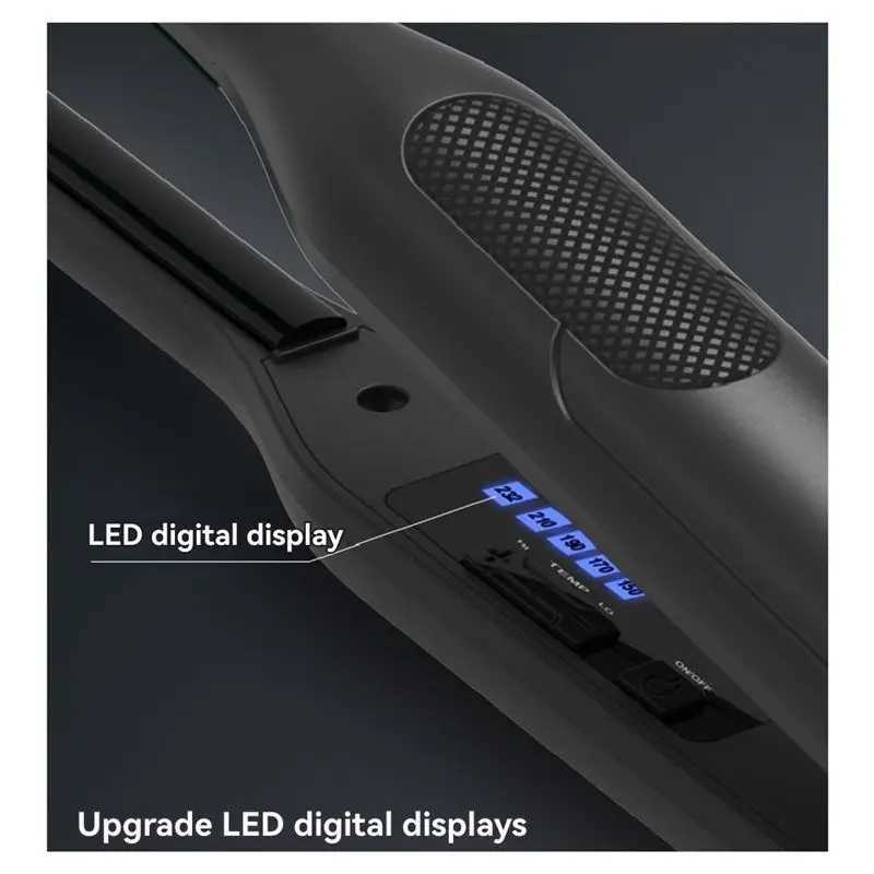 A39M Dual-Purpose Straightening And Curling Styler Men S And Women S Universal Narrow Short Hair Care Tool EU Plug IncludedT251129