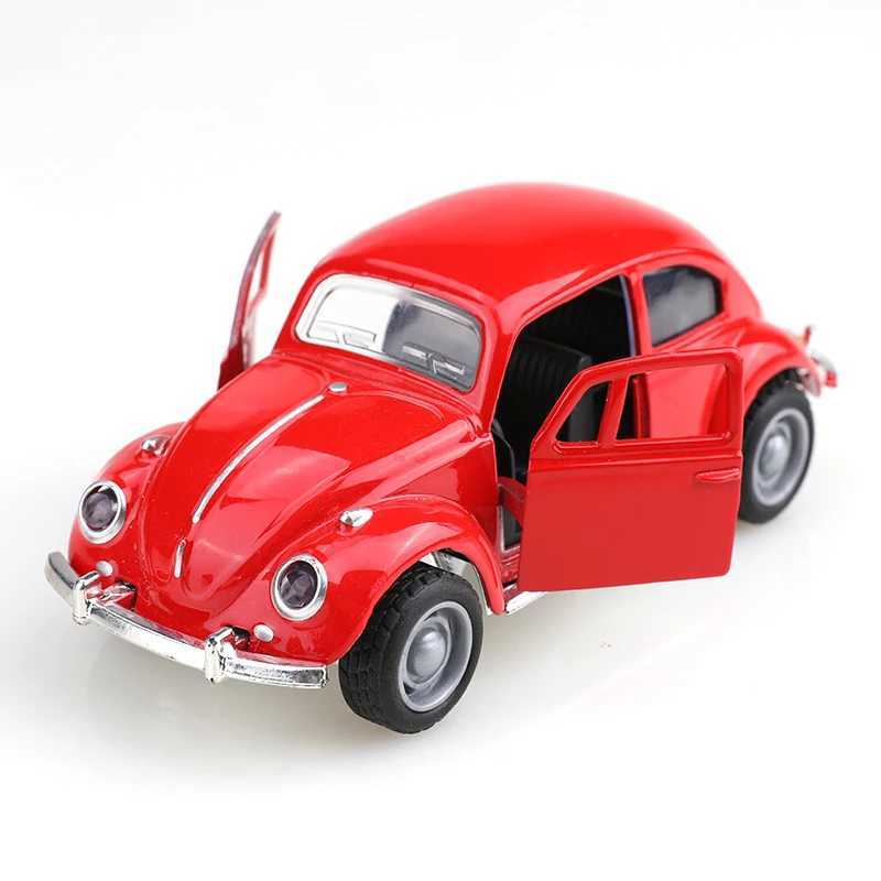 Bagged 138 Classic Cute Beetle Alloy Pull-back Car Retro Style 138 Scale Childrens Toy J251129