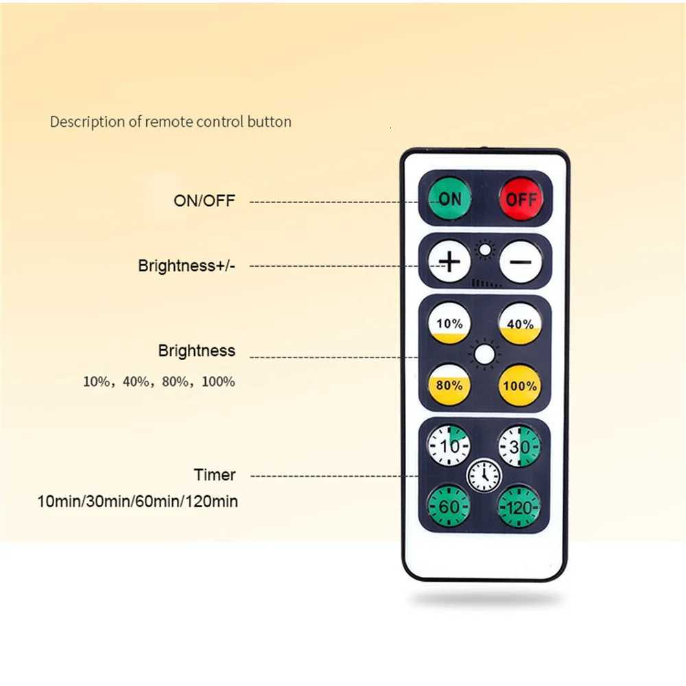 Battery Powered Black LED Puck Light 80MM Closet Night Lamp with Remote Controller for StudyBedroom 3000K M251129