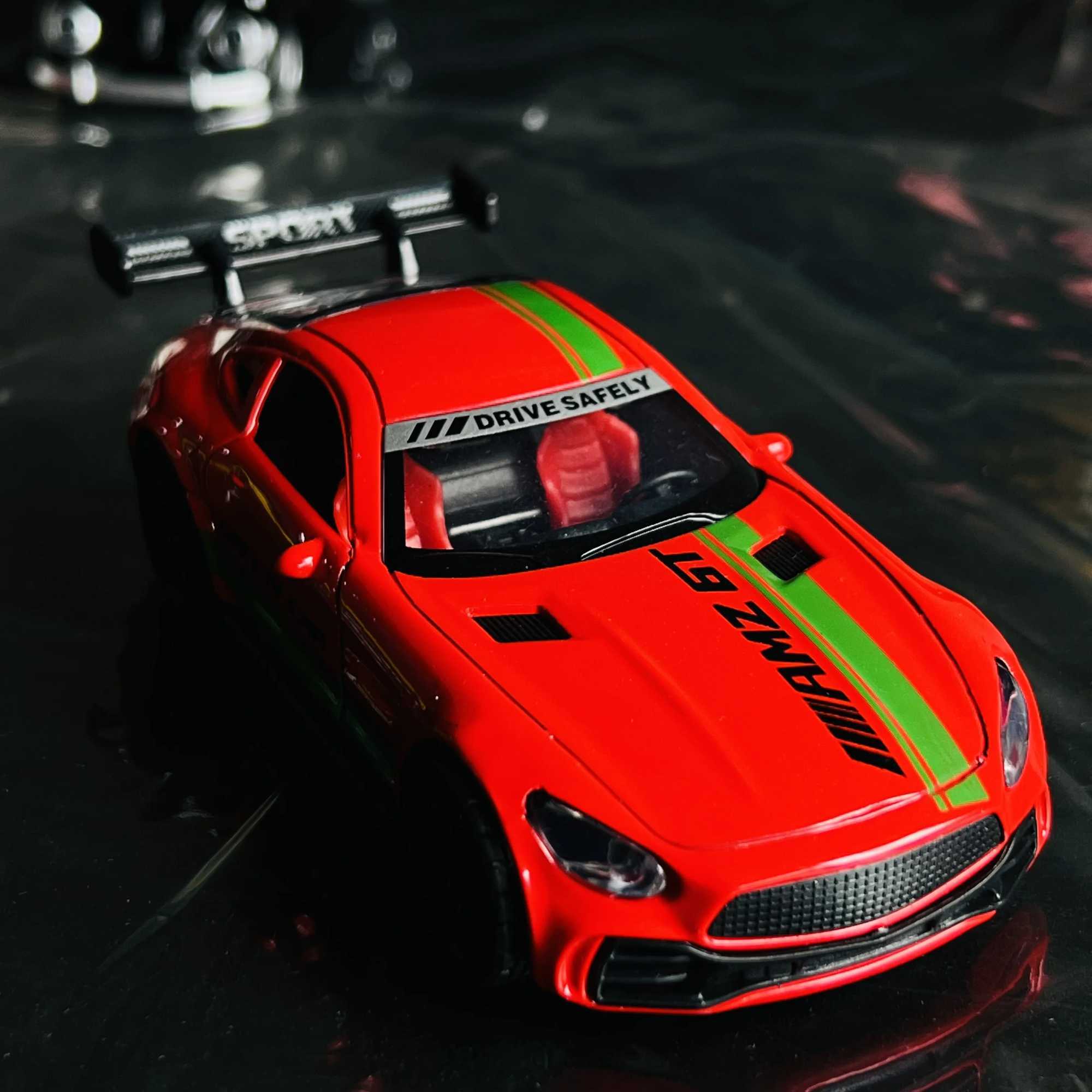 Simulation alloy model door opening sports car childrens toy car model gift cake decoration J251129