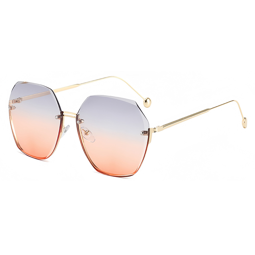 Designer Sunglasses For Men Women Sunglasses Polarized Sunglass Fashion Oversized Frameless Sunglasses Luxury Goggle Pilot PC Frame UV400 Eyewear K799