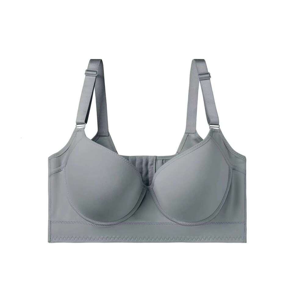 DHEssentials King Mcgreen Star Full Coverage Push up Bras Hide Back Deep Cup Shapewear Fat Smoothing Uplift Underwire Bra for Big Bust