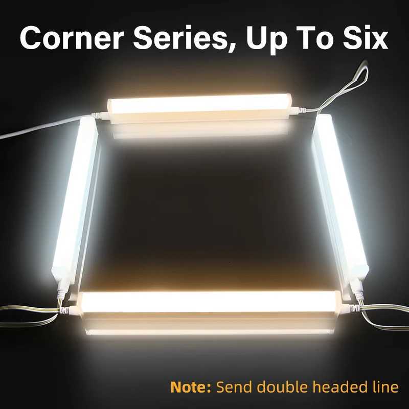 LED Kitchen Light Under Cabinet 10W 20W Led Tube Bar Wall Lamp Ultra Thin Home Bedroom Kitchen Closet Indoor Lighting 220V Room M251129