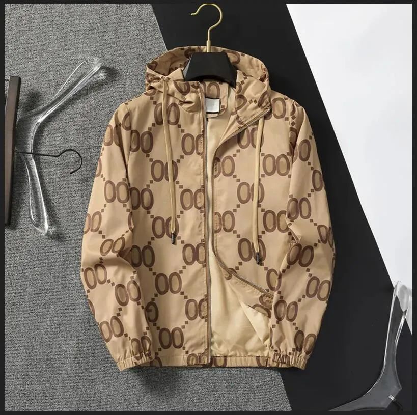 Designer Fashion Mens Jacket Coat Caps Winter Autumn Baseball Slim Stylist Men Women Windbreaker Outerwear Zipper Hoodies Jackets Coats