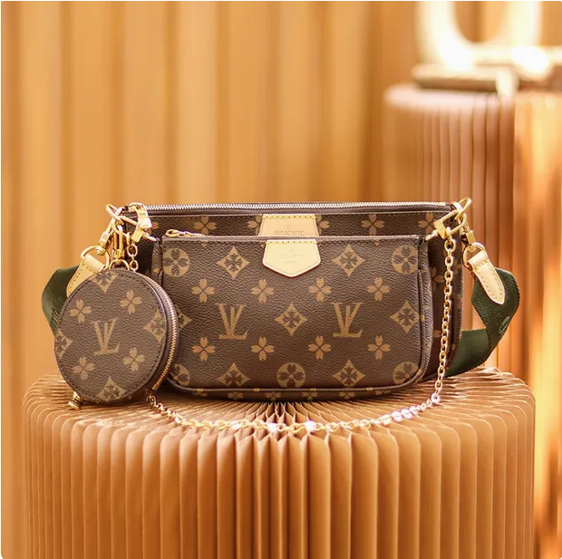 Designer Bag Women Mini Large Fashion High Quality Handbags Cross Body Removable Shoulder Straps Tote Purse Three-In-One Leather Chain Wallets lvslys bag purse sac de