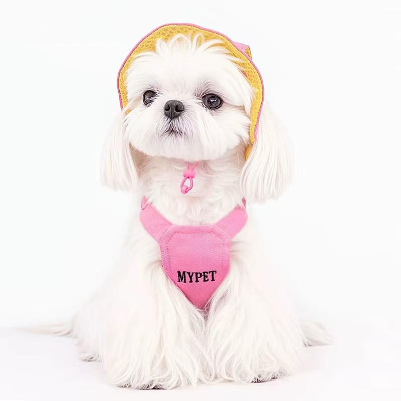 T0098Dog clothes summer thin vest pet small dog Maltese Bichon Yorkshire Teddy puppy strap