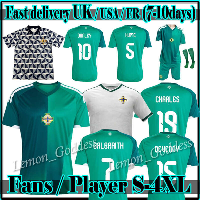 Northern Ireland jersey 2026 World Cup Mens Home green top kit uniform Fans player version soccer jerseys mens football shirts