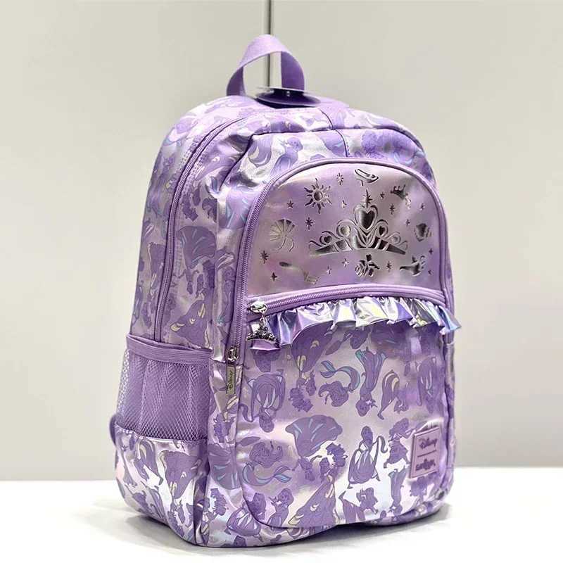 Disney New Disney Australian Smiggle Crown Princess Childrens School Bag Stationery Pen Box Lunch Bag Backpack Student Stationery GiftXJ250429