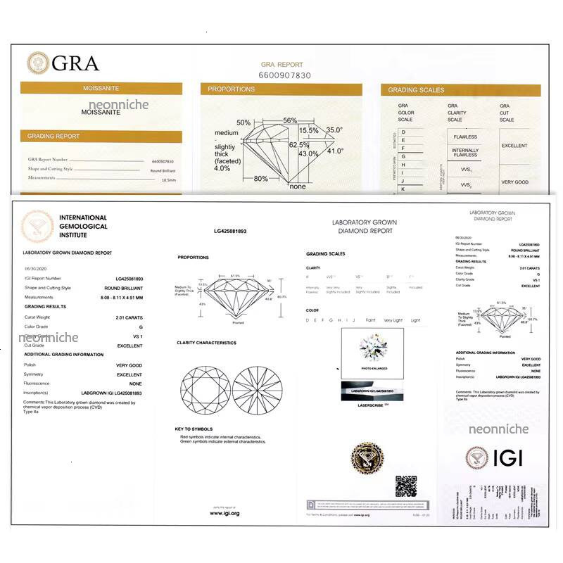 Wholesale Hip Hop Jewelry 3 Rows VVS Dia S Sterling Sier Miami Iced Out 15MM Moissanite Cuban Link Chain