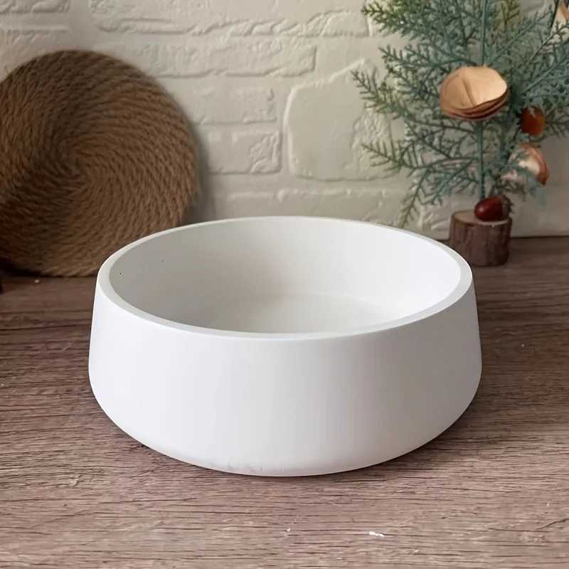 Bowl Shaped Candle Cup Silicone Molds DIY Gypsum Concrete Storage Tray Decorative Ornament Resin Mold Home Handicrafts Casting Y251129