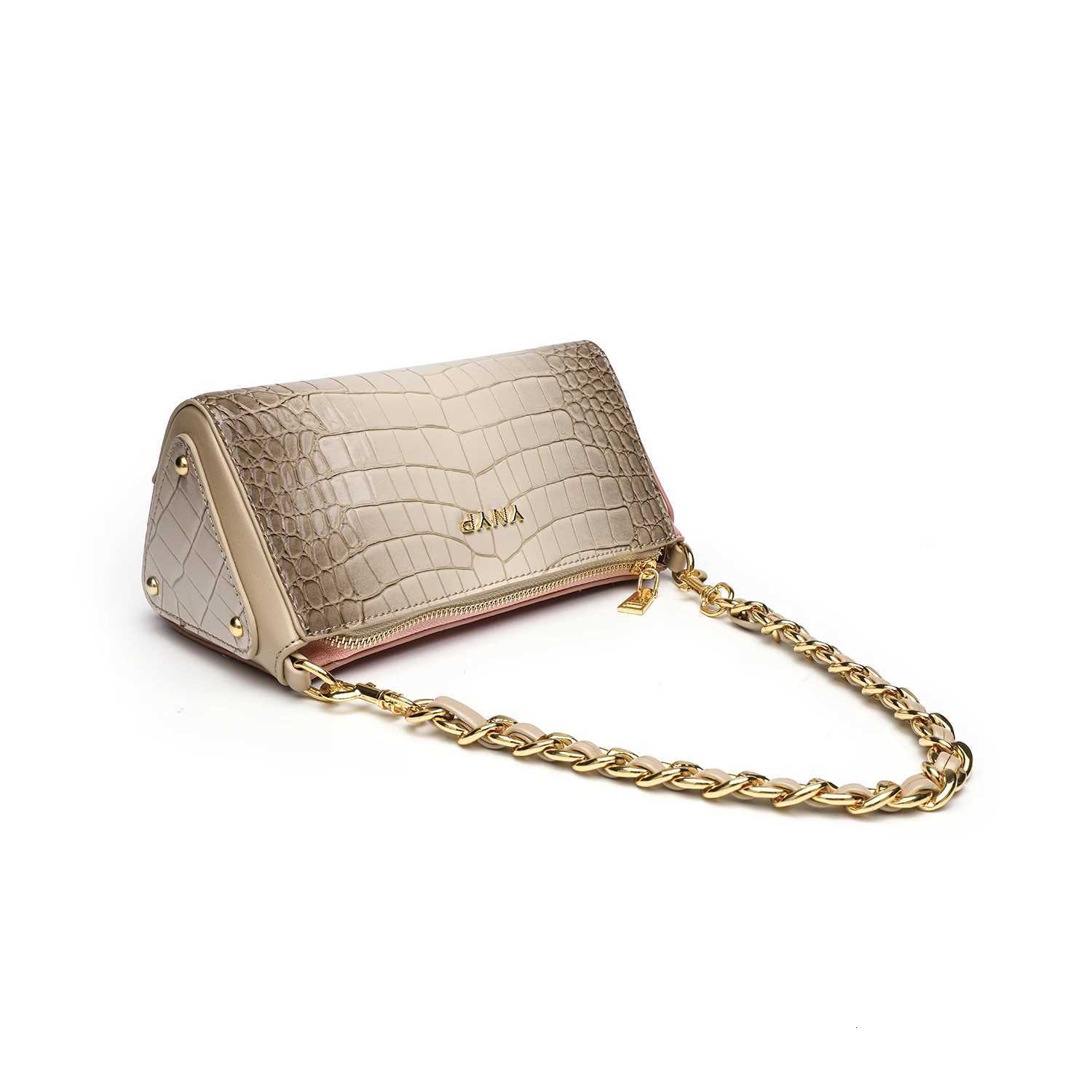 Fashion Womens Handbag Luxury Crocodile Pattern Shoulder Bag Large Capacity Crossbody Purse with Chain Strap for Ladies K251128