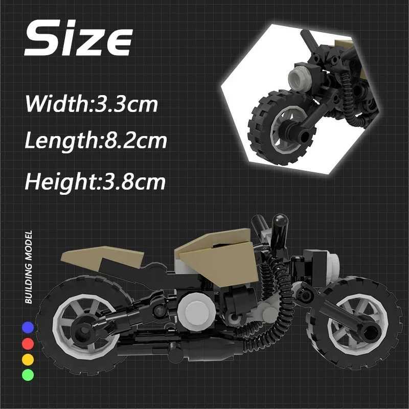 Speed Series Mini Vintage Motorcycle Building Blocks MOC Bike Vehicle Racing Small Particle Assembly Model Kid Toy Birthday Gift J251129