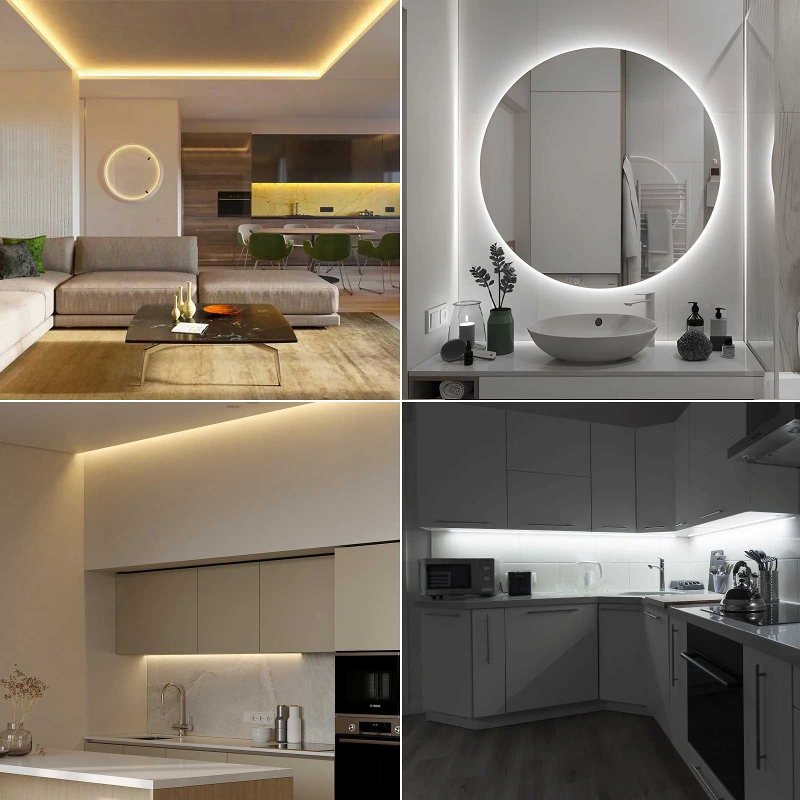 DC5V USB Dimmable COB LED Strip 1M 2M 3M 5M White/Warm White USB LED Ribbon Double-sided Tape with RF Remote Control Night Light M251129