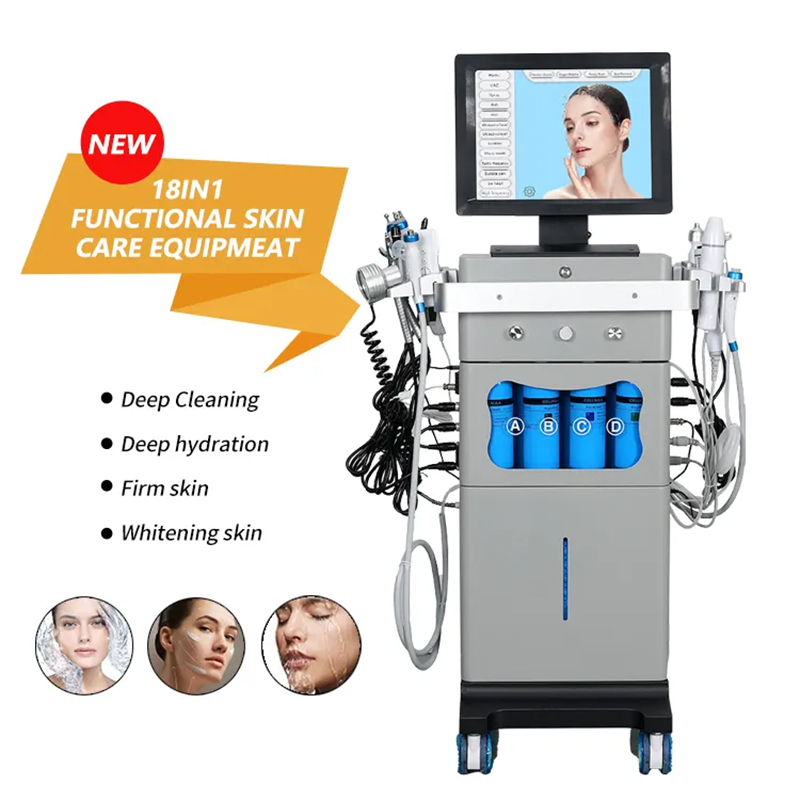 Multifunction Face Skin Rejuvenation Skin Care Diamond Microdermabrasion Blackhead Removal Oxygen Therapy Aqua Peeling Face Machine