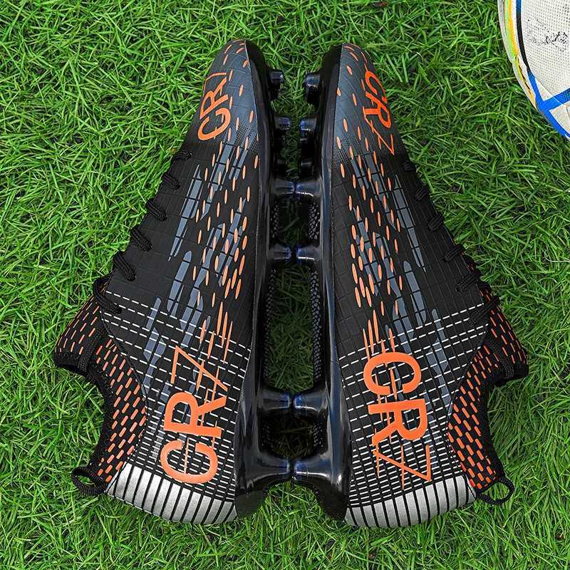 2025 New Men Soccer Shoes Unisex Drop Shipping Football Boots Breathable Sports Cleats Professional Outdoor Ultralight Non-slip J251129