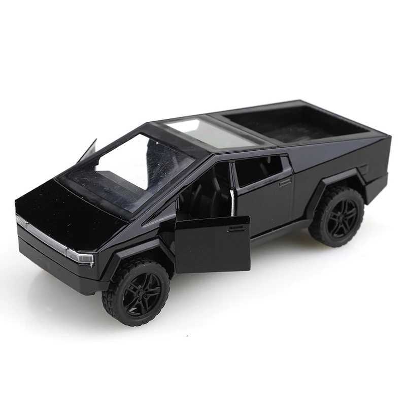 Bagged 136 scale Cybertruck pullback alloy car childrens alloy toy J251129